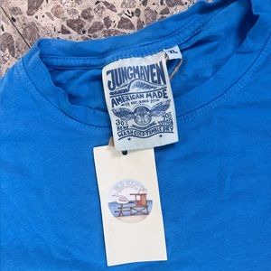 Jung Maven Men’s Basic Tee SURF BLUE XL